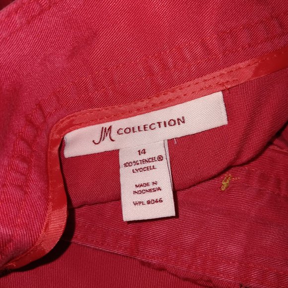 JM COLLECTION DRAWSTRING CASUAL PANTS - Picture 6 of 8